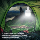 Portable LED Camping Light Bulb USB Rechargeable Outdoor HikingÃ‚Â Light (80W)