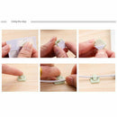 18 Pc line Cord Wire Line Organizer Clips Fixer Fastener Tidy Holder Desk W