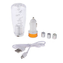 Universal LED 100mm Clear Bubble Glass Shift Lever Heap of Car Shift Lever