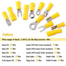 540Pcs 22-16/16-14/12-10 Gauge Mixed Quick Disconnect Electrical Insulated  Q5Y8
