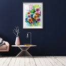 5D DIY Diamond Painting Colorful Dandelion Full Drill Picture Mosaic (E322)