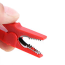 2Pcs 55mm alligator clip with 2pcs 4mm banana plug Black and Red ME