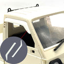 2pcs Remote Control Pickup Rain Shield 1/16 for WPL D12 RC Car Replace