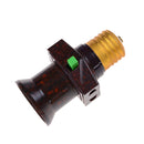 E27 Wall plug-in Screw Base Round Light Bulb Lamp Socket Holder Adaptor M&O