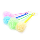 1pc long handled plastic body bath shower back brush scrubber skin cleaning JR