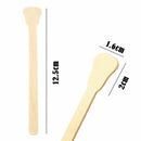 100pcs Wooden Waxing Wax Spatula Tongue Depressor Disposable Hair Removal Sticks