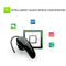 Wireless Business Headset Handsfree Stereo Headphones In Ear Earpiece