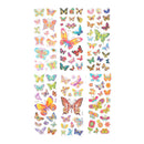 6 Sheets Lovely Butterfly Scrapbooking Bubble Puffy Stickers Reward Kids Toys LJ