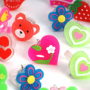 Kids Christmas Festival Electronic Glitter Shiny Finger Decor Rings Supply