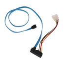 7 Pin SATA Serial ATA to SAS 29 Pin & 4 Pin Cable Male Connector Adapter