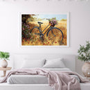 Diamond Painting Field Bike Full Round Rhinestone Picture DIY Set 40x30cm
