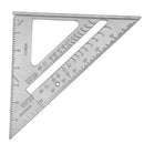 Rustproof Square Metal 90 Degrees Wear Resistant Durable Angle Triangle Ruler