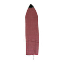 6ft Surfboard Shortboard Striped Terry Cloth Sock Surf Board Cover Red Black