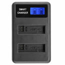 For Ahdbt-401 Go-Pro Hero4 Battery Usb Lcd Display Dual Port Charger For Go B3D5