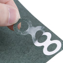 10*18650 battery hollow&solid insulators adhesive paper gasket cardboard F JR