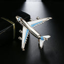 Aircraft Plane Brooch Badge Jacket Lapel Women Men Coat Shirts Pins (Blue) A