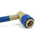 1pc Metal R134a Recharge Measuring Hose Pressure Gauge Adapter Car Air Cond A6M5