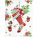 5D DIY Special Shaped Diamond Painting Socks Cross Stitch Mosaic Craft Kits