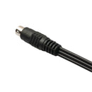4 Pin S-Video to 3x RCA Female Adapter Cable Converter Cord for Laptops