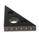 Square Triangle Protractor Framing Measure Ruler 45 90 Degree Carpenter Tool