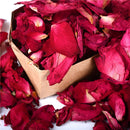 50g Dried Rose Petals Natural Dry Flower Petal Spa Whitening Shower Bath Tool M&