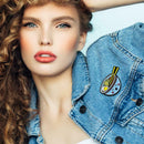 Fashion Cartoon Brooch Noodles Bowl Badges Clothes Cute Pins Jewelry Gift