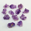 100g Natural Purple Amethyst Point Quartz Crystal Rough Rock Specimen Home Decor