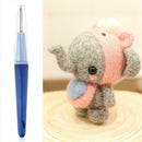 Needle Felting Handle Holder Wool Needle Felting DIY Tool with 3 Needles