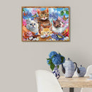 5D DIY Full Drill Diamond Painting Cross Stitch Embroidery Wall Art (Cat02)