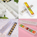 Wedding Packing Box Macaron Boxes Cookie Cake Macaroon Party Box Gift Choco P3T7