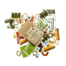 45pcs/box Gadgets Clip Paper Seal Stickers Labels DIY Scrapbooking Diary Deco %a