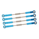 4Pcs Adjustable Steering Linkage Pulling Rod For 1:10 RC Car DIY Accessories