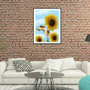 5D DIY Full Drill Diamond Painting Sunflower Cross Stitch Mosaic Craft Kit
