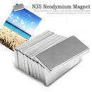 5Pcs 20X10X2Mm Super Powerful Small Neodymium Magnet Block Permanent N35 Nd