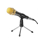Adjustable Mini Tripod Desktop Table Microphone Stand Holder & Mic Clip Durable