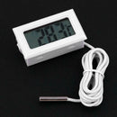 Digital LCD Thermometer Refrigerator Aquarium Temperature Meter with Probe