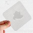 2M*1.5M Self-adhesive Anti-mosquito Net Flyscreen Curtain InsectWindow Screen ES