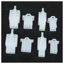 1 box 2 3 4 6 pin plug connector flat plug motorcycle scooter car