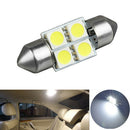 14pcs Set Car Interior Lights White LED Bulbs T10 & 31mm Map Dome License Plate