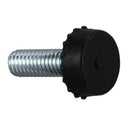 20pcs Screw On Type Furniture Glide Leveling Foot Adjuster 6x15x15mm D6L2