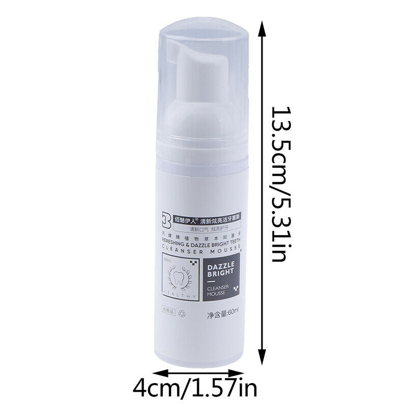 Fresh Shining Tooth-Cleaning Mousse Toothpaste Teeth Whitening Hygiene RemovFT