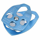 30kn Rope pulley great rea Simple / Double For Tree Climbing Lifting - One