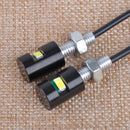 2Pc 12V White LED Number License Plate Light Screw Bolt Bulbs fit for Motorcycle
