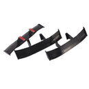 Hot Universal Mini Spoiler Car Rear Tail Decoration Spoiler Wing Carbon Fiber LJ