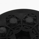 Longboard Skateboard Slide Pucks with 8 Flintstones, Can Come Out Flames for