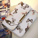 Women Crossbody Messenger bags Handbag Purse Sling Shoulder bags(White)