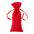 1pc Christmas Non-woven Belt Buckle Wine Bottle Cover Bag Party Table Decoration