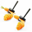 Multifunctional Cucumber Carrot Curler Sharpener Spiral Grater Peeler Slice Z3P9