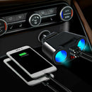 Accessories 12V-24V LED Display Multifunctional Dual USB Car Charger Universal