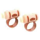 Drum Stick Control Clip Drumsticks Aid Auxiliary Hand Grip Loop White